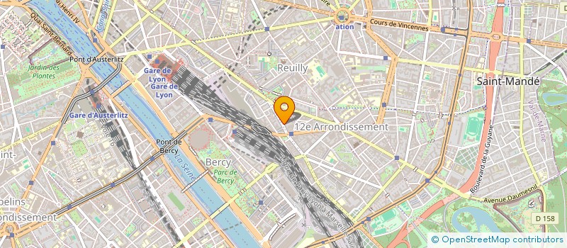 localisation de l'entreprise SARL EPICE 12  PARIS