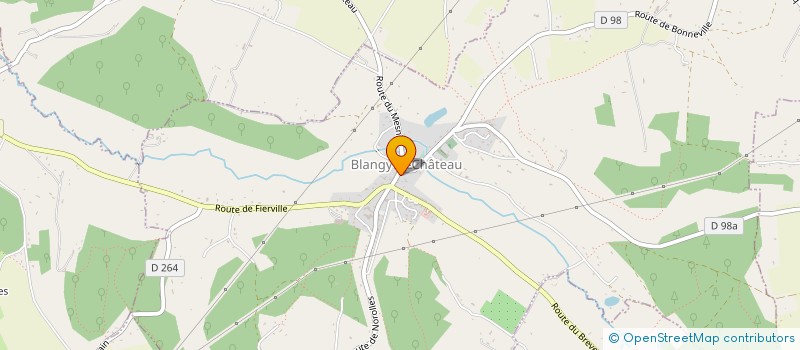 localisation de l'entreprise SARL EPICERIE DE BLANGY  BLANGY-LE-CHATEAU