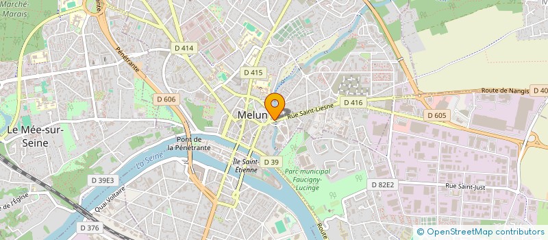 localisation de l'entreprise SARL EPICERIE DU PONT à MELUN