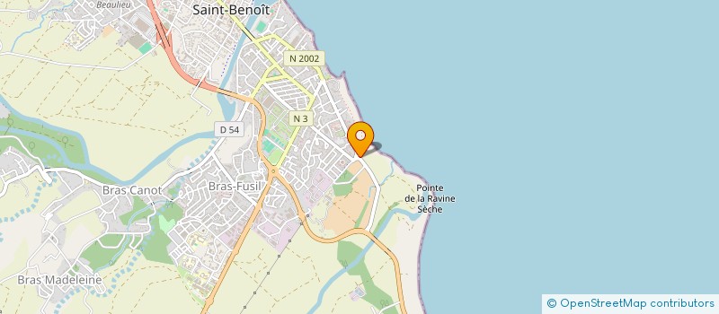localisation de l'entreprise SARL EPICERIE LE BEAUFONDS à SAINT-BENOIT