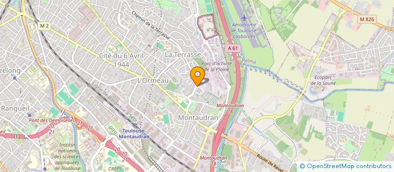 localisation de l'entreprise SARL EPINAL 89 à TOULOUSE
