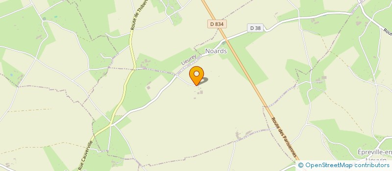 localisation de l'entreprise SARL EPINENERGIE  NOARDS