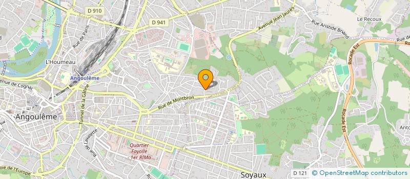 localisation de l'entreprise SARL EPM à ANGOULEME