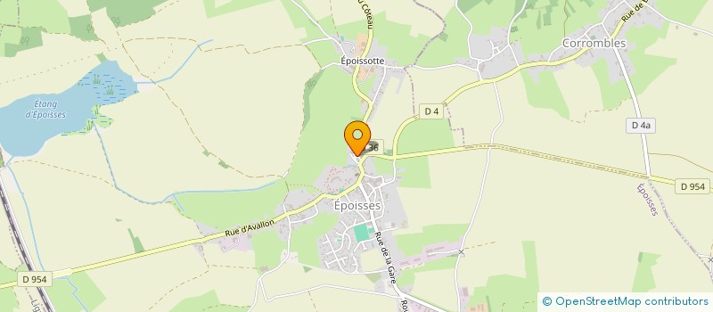 localisation de l'entreprise SARL EPOISSES AUTO  EPOISSES