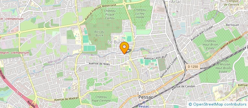 localisation de l'entreprise SARL EPPN ENTREP PLATRE PEINTU NETTOYA  PESSAC