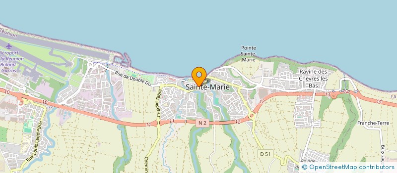 localisation de l'entreprise SARL EPSG ENT PRIVEE SECURITE GARDIENNAG à SAINTE-MARIE