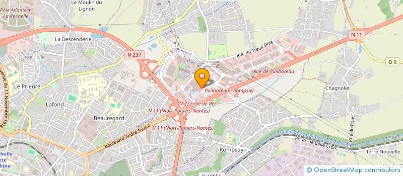 localisation de l'entreprise SARL EPSILONE  PUILBOREAU