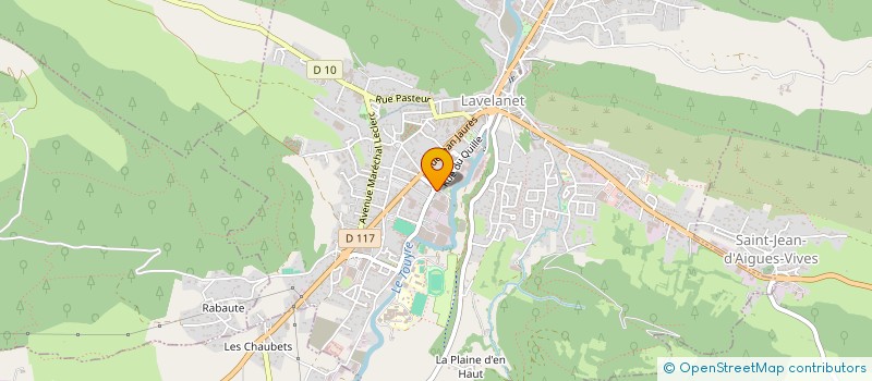 localisation de l'entreprise SARL EPY à LAVELANET
