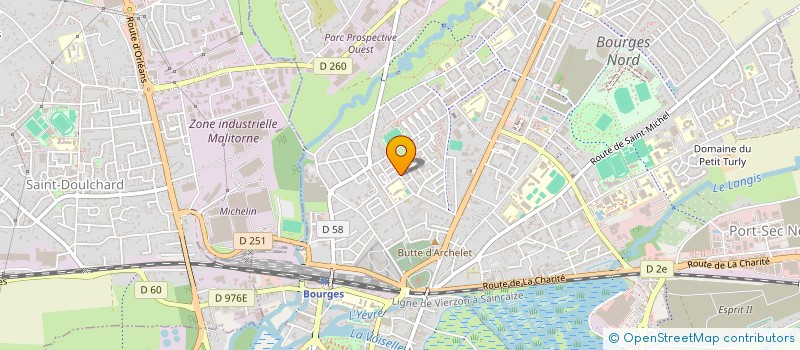 localisation de l'entreprise SARL EQUISAIN à BOURGES