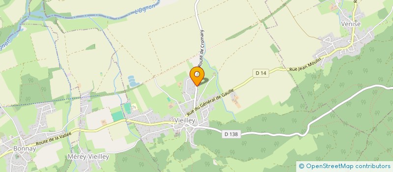 localisation de l'entreprise SARL ERARD  VIEILLEY