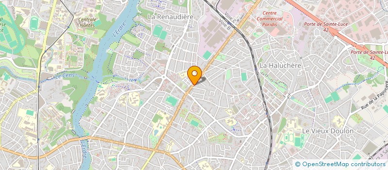 localisation de l'entreprise SARL ERCEAU-CHAILLOT à NANTES