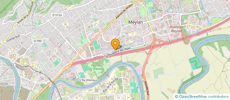 localisation de l'entreprise SARL ERCO SEDUCTION à MEYLAN