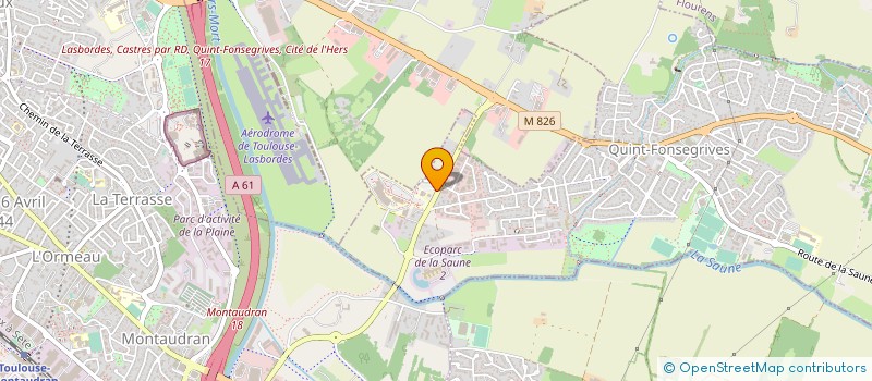 localisation de l'entreprise SARL EREBUS à QUINT-FONSEGRIVES
