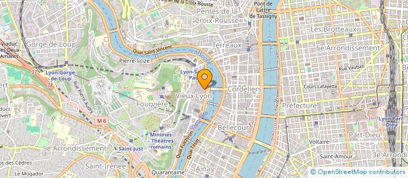 localisation de l'entreprise SARL EREL RESTAURATION à LYON