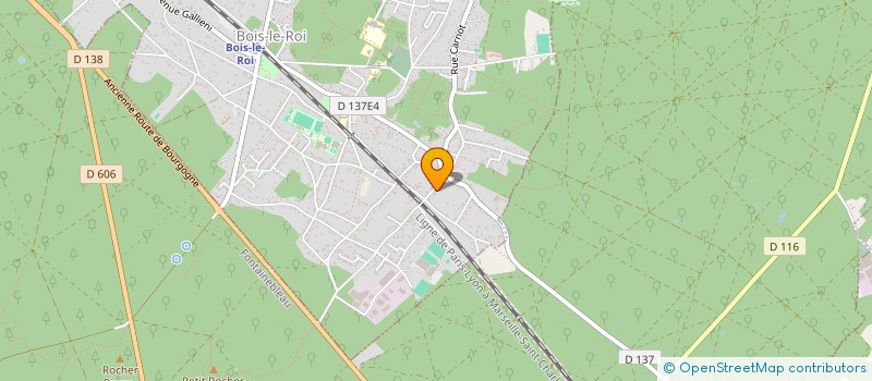 localisation de l'entreprise SARL ERIC DE DEKEN  BOIS-LE-ROI