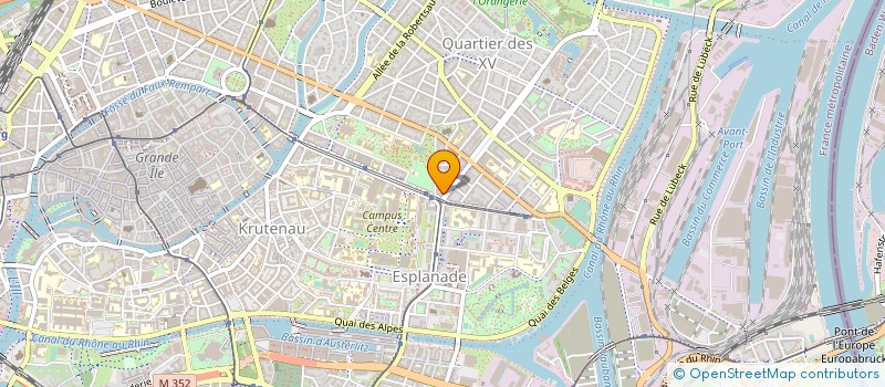 localisation de l'entreprise SARL ERICED à STRASBOURG