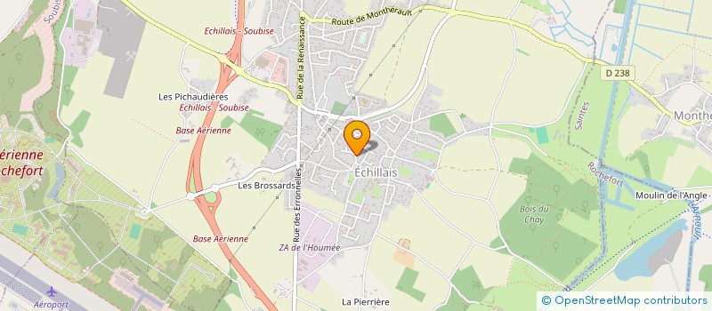 localisation de l'entreprise SARL ERIDIS à SAINT-AGNANT