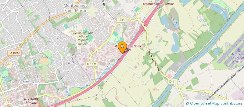 localisation de l'entreprise SARL ERK-SECURITE  MONTBONNOT-SAINT-MARTIN