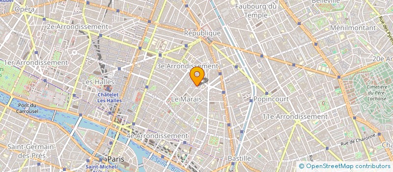 localisation de l'entreprise SARL ERMOD  PARIS