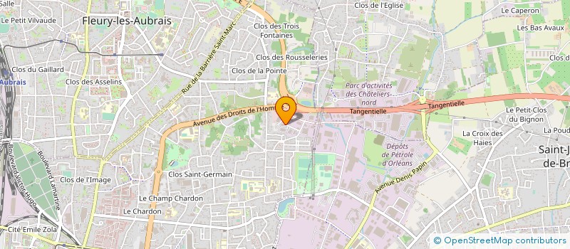 localisation de l'entreprise SARL ERONET à ORLEANS
