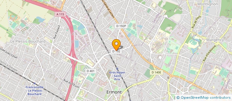 localisation de l'entreprise SARL ERPC à SAINT-PRIX