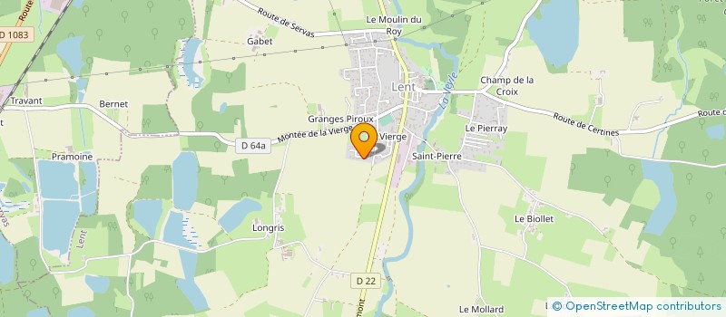 localisation de l'entreprise SARL ESCOFFIER SYLVAIN  LA CHAPELLE DU CHATELARD