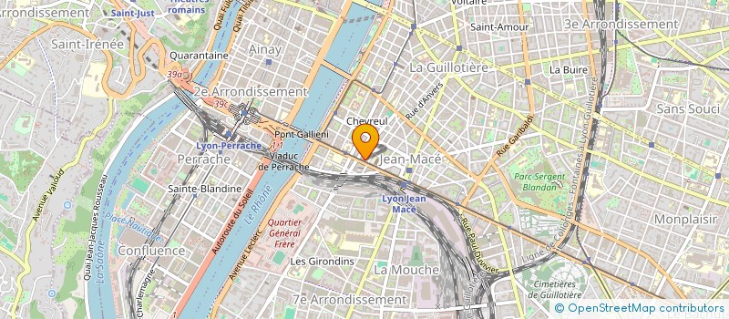 localisation de l'entreprise SARL ESCUDERO à LYON
