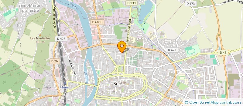 localisation de l'entreprise SARL ESCUDIE MAGGI à SENS