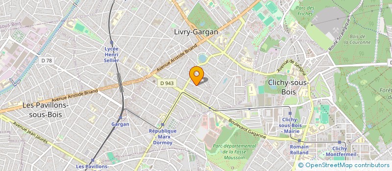 localisation de l'entreprise SARL ESIN TEX  LIVRY-GARGAN