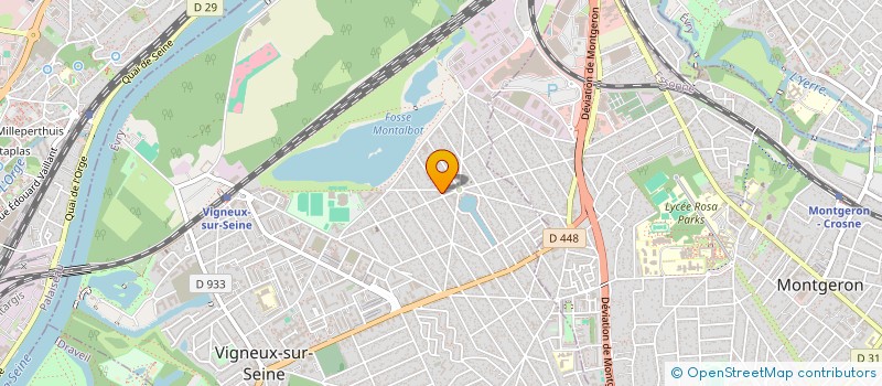localisation de l'entreprise SARL ESMERALDA à VIGNEUX-SUR-SEINE