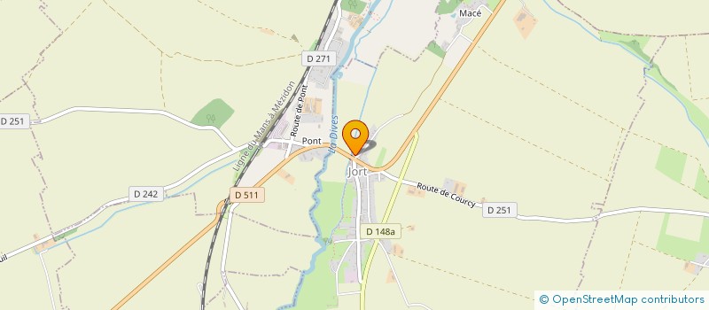 localisation de l'entreprise SARL ESNAUD  JORT