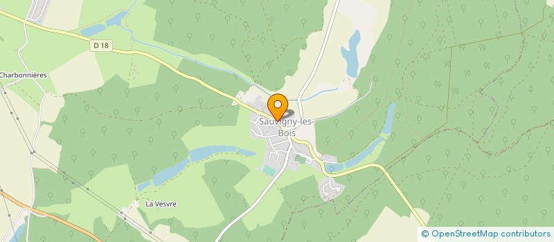 localisation de l'entreprise SARL ESPACE 2000 à SAUVIGNY-LES-BOIS