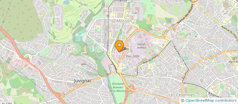 localisation de l'entreprise SARL ESPACE à MONTPELLIER