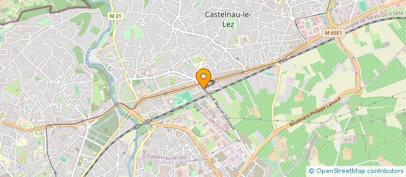 localisation de l'entreprise SARL ESPACE AUTO à CASTELNAU-LE-LEZ