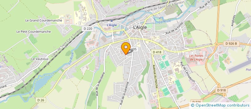 localisation de l'entreprise SARL ESPACE DIFFUSION à SAINT-OUEN-SUR-ITON