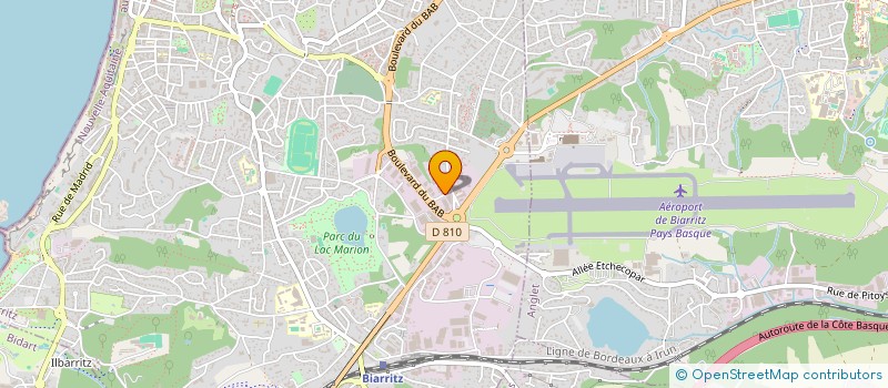 localisation de l'entreprise SARL ESPACE FOCH à BIARRITZ