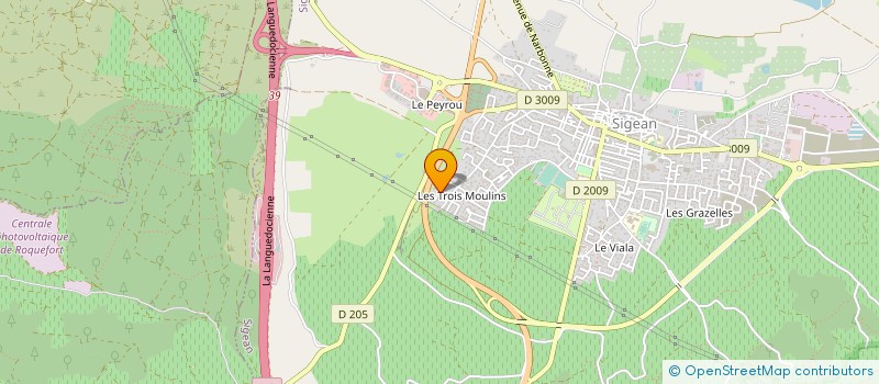 localisation de l'entreprise SARL ESPACE MESURE à SIGEAN