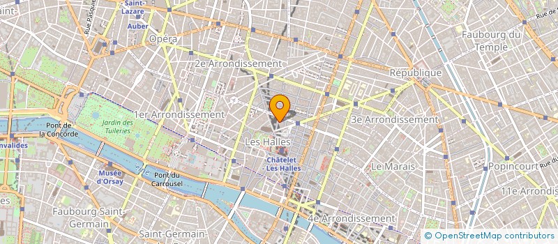 localisation de l'entreprise SARL ESPACE MONTORGEUIL à PARIS