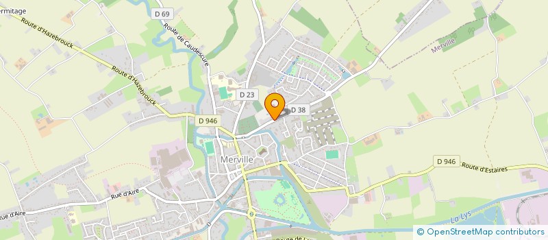 localisation de l'entreprise SARL ESPACE PLANTES à MERVILLE