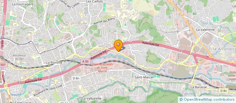 localisation de l'entreprise SARL ESPACE POM à MARSEILLE