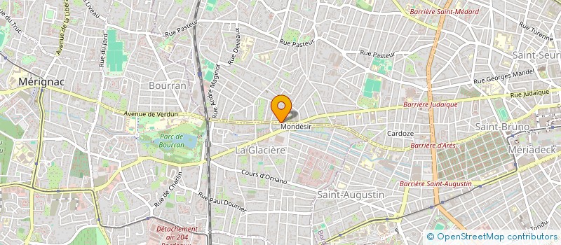 localisation de l'entreprise SARL ESPACE RADIO à BORDEAUX