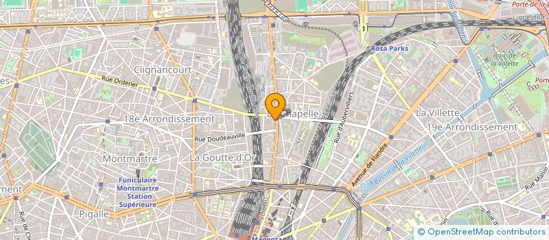 localisation de l'entreprise SARL ESPACE VETEMENT  PARIS