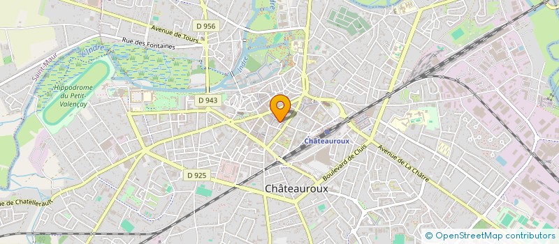 localisation de l'entreprise SARL ESPACE VISION à CHATEAUROUX