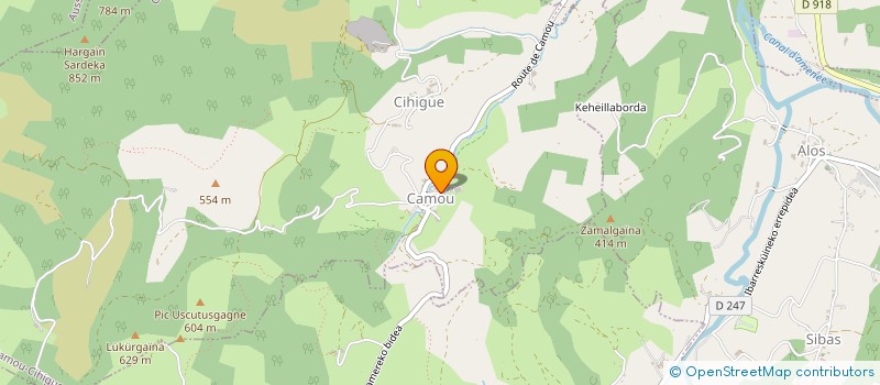 localisation de l'entreprise SARL ESPEL  LAGUINGE-RESTOUE