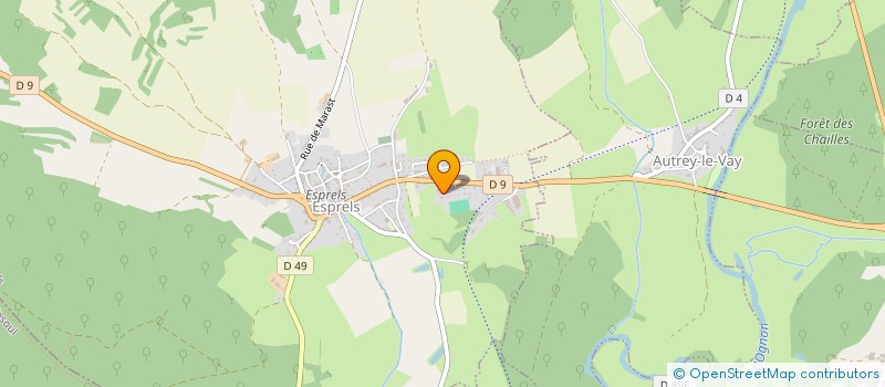 localisation de l'entreprise SARL ESPRELS NEGOCE  ESPRELS