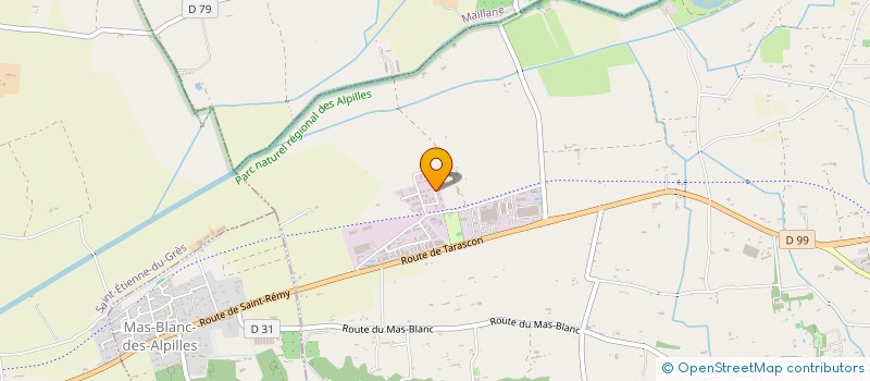 localisation de l'entreprise SARL ESPRIT DECO  SAINT-REMY-DE-PROVENCE