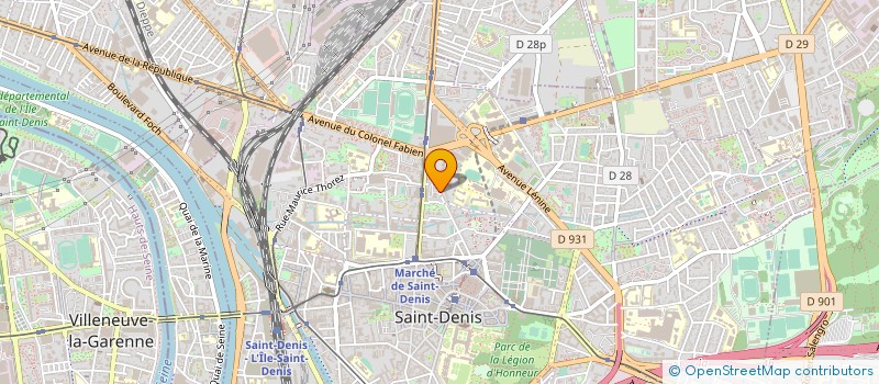 localisation de l'entreprise SARL ESSAADA à SAINT-DENIS