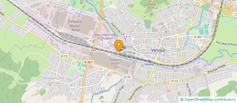 localisation de l'entreprise SARL ESSALEM à VESOUL