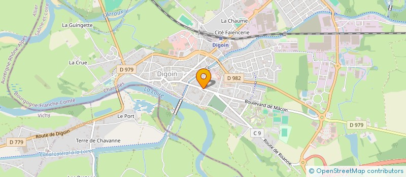 localisation de l'entreprise SARL ESSEN'CI'ELLE  DIGOIN