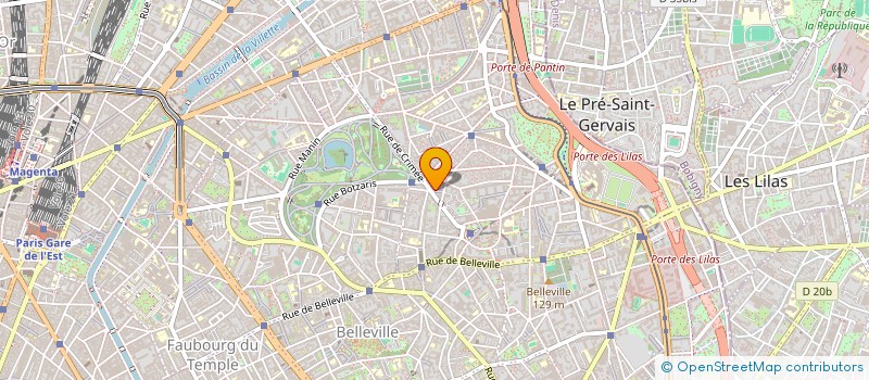 localisation de l'entreprise SARL ESSIA TRANSPORT  PARIS